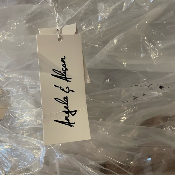 Angela & Alison Prom Dress, Style 21031 Toffee, Size 10 - Picture 6 of 8